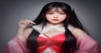 美女18禁搜索词热度趋势图，折线图展示近30天各词印象量变化，深色背景